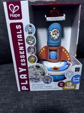 Hape Air Rocket Stacking Tower Space Theme St...