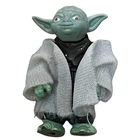 Star Wars Yoda Action Figure Vintage 1980 Kenner Hong Kong LFL with Cloth Cloak