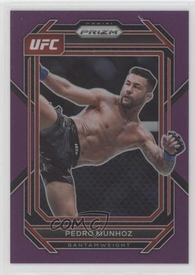 2023 Panini Prizm UFC Purple Prizm 54/149 Pedro Munhoz #174 6ns
