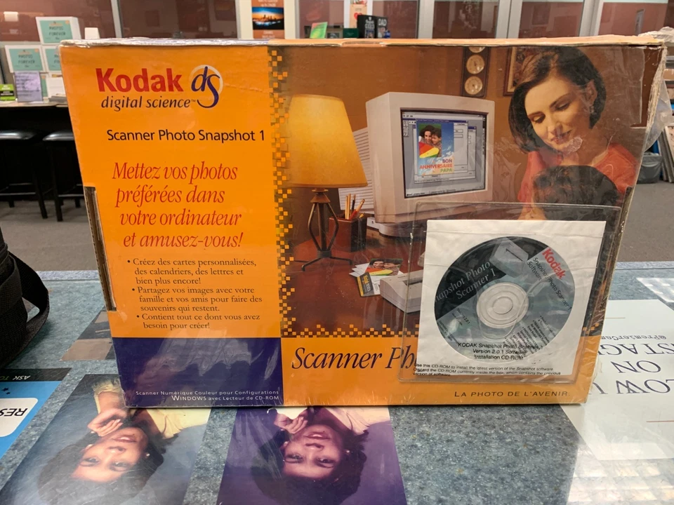 Kodak Snapshot Photo Color Digital Scanner 1 Brand New 1996 Vtg. - Image 4 of 4