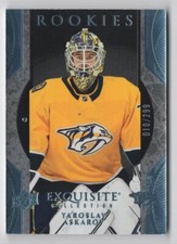 2023-24 Upper Deck Ice Exquisite Collection Rookies Platinum Blue Yaroslav