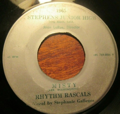 1965 STEPHENS JUNIOR HIGH A HARD DAYS NIGHT 45 7" PRIVATE PRESS BEATLES COVER - Picture 2 of 2