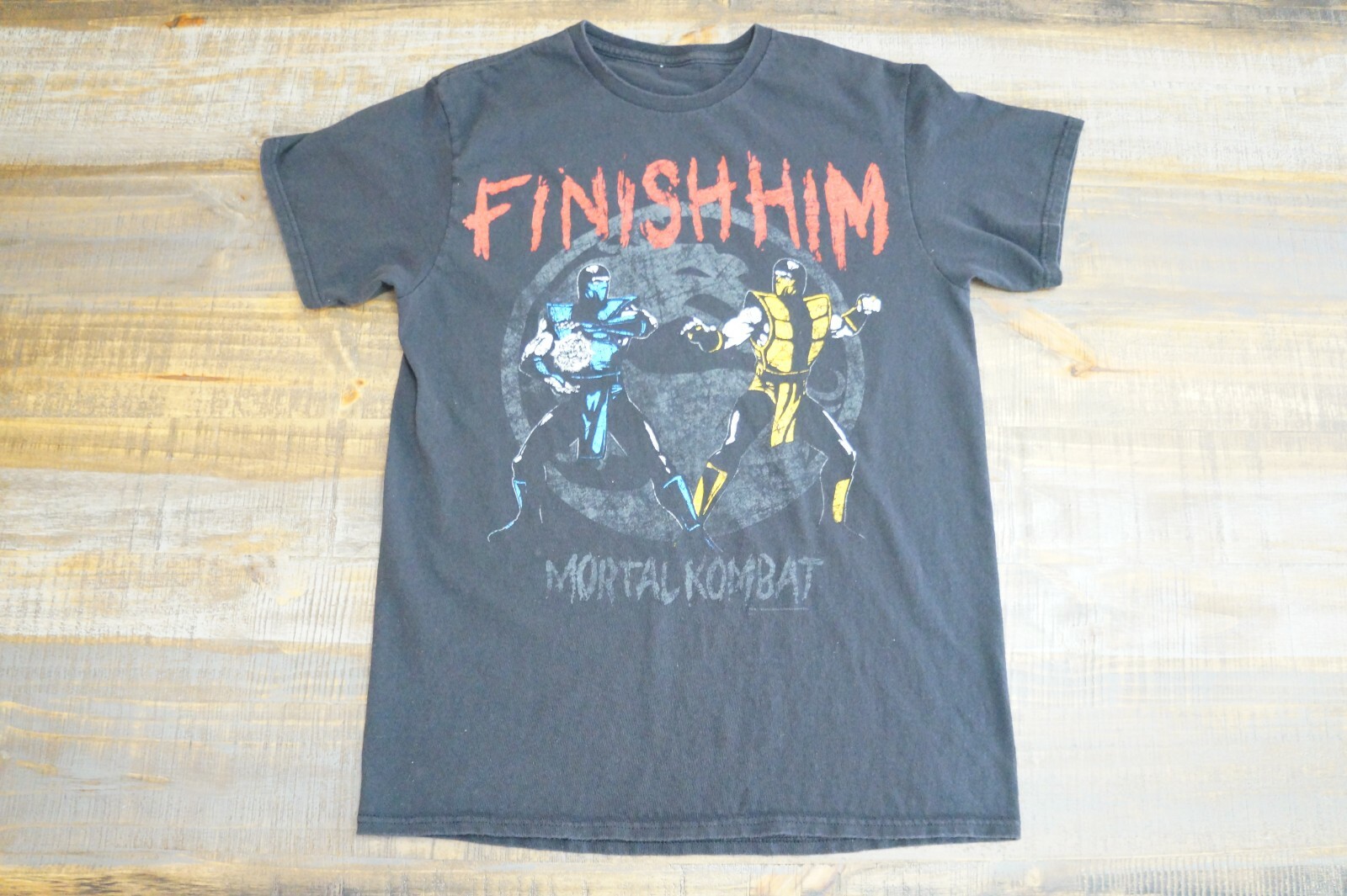 VINTAGE SUB-ZERO FATALITY T-SHIRT - Scorpion MK Raiden Mortal