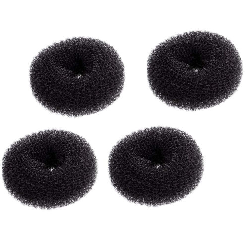 3PCS Hair Donut Foam Sponge Styling Hair Ring Bun Maker Former French Twist Tool - Picture 8 of 9