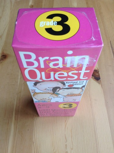 Brain Quest Klasse 3 Alter 8-9 1.000 Fragen/Antworten zur Herausforderung des Geistes NEU - Bild 5 von 5