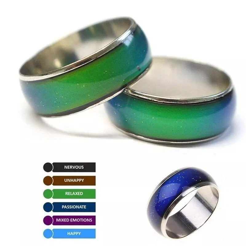 Green and shop blue mood ring
