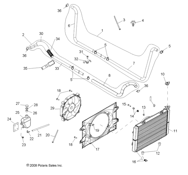 polaris hose float spacing