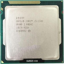 INTEL CORE i5 -2300 2.8ghz model SR00D SOCKET 1155