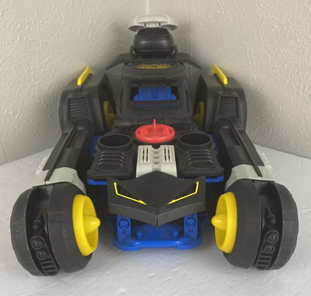 Imaginext dc transforming on sale remote control batmobile