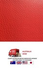 <!--F#f_0-->HOLDEN HK HT HG PANEL VAN BAROQUE RED roebuck ROOF LINING<!--F/-->