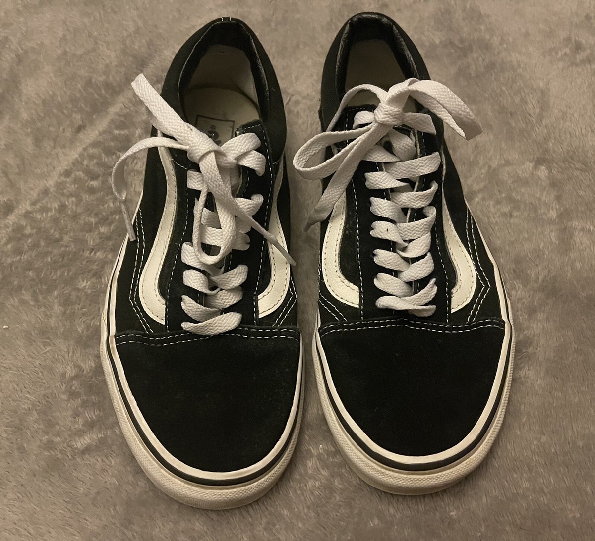 Vans Off The Wall Mens Sk8 507452 Black Skateboarding Shoes Size