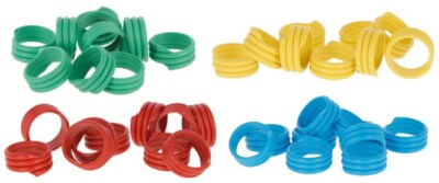 Spiralring 3 x gedreht extra stark  geeignet für Hühner Durchmesser ca 16 mm