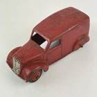 Vintage Dinky Toys Red Delivery Van No. 280 Playworn