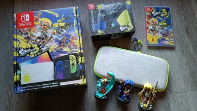 Nintendo Switch OLED Splatoon 3 Edition - MEGA Bundle