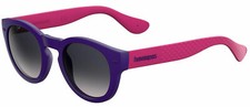 Havaianas Trancoso/M QPV Women's Purple Fuchsia Sunglasses Grey Lens