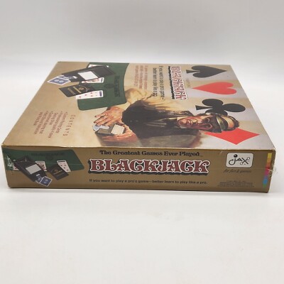 Twenty One Blackjack Game By Jax 6003 Vintage 1995 Sealed Play