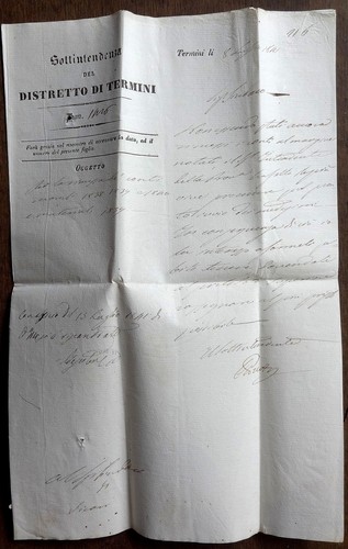 Italy SFL Termine to Tican boxed TERMINI & REAL SERVIZIO ( On Royal Service) - Picture 3 of 3