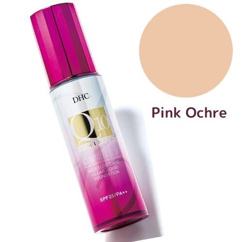 DHC Q10 Moisture Care Liquid Foundation Pink Ochre 01 SPF25 PA Plus Plus Japan - Picture 1 of 2