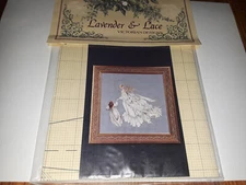 NEW LAVENDER & LACE "ANGEL OF MERCY" CROSS STITCH CHART PACK