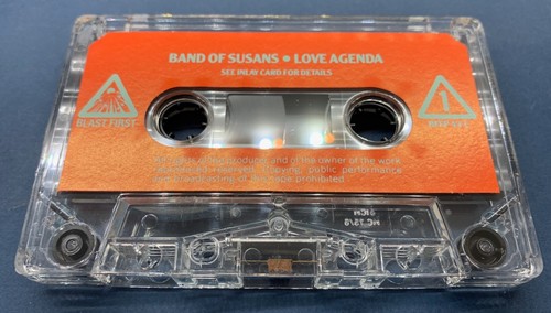 Band Of Susans LOVE AGENDA Cassette BFFP43C **UK 1ST ISSUE 1989** NEAR MINT - Picture 11 of 11