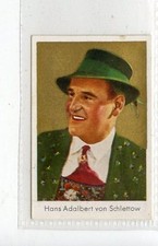 (Jd3527) SALEM,FILM STARS,HANS ADALBERT VON SCHLETTOW,1930,#38