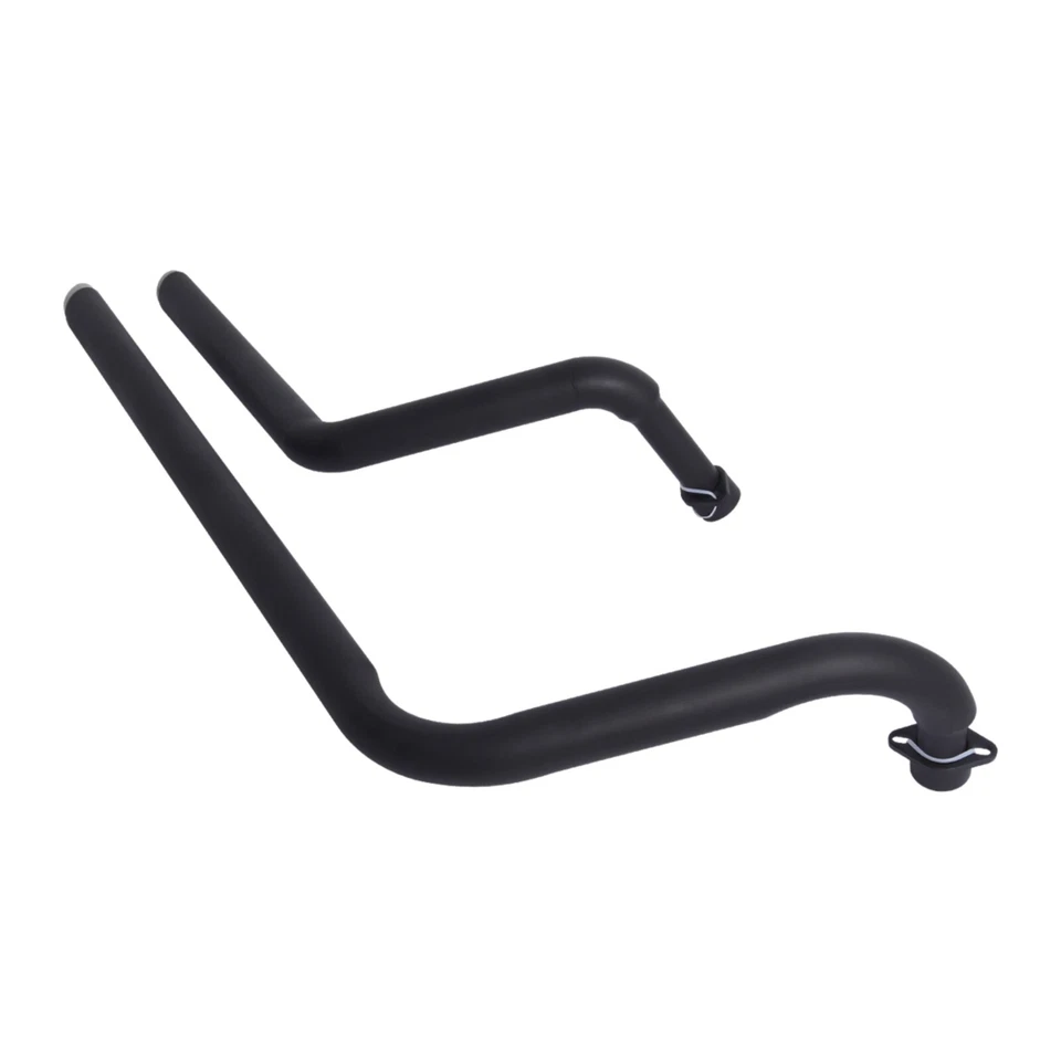 For Honda Shadow 1100 VT1100C2 VT1100C3 Black Shortshots Staggered Exhaust Pipes Foto 4 de 4