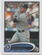 2012 Topps Update #US209 Yasmani Grandal CHICAGO WHITE SOX Rookie Card 21. rookie card picture
