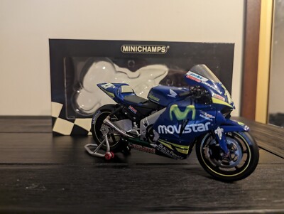 Minichamps 1/12 - Honda RC211V Sete Gibernau MotoGP 2004 - Diecast - Occasion