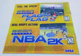 NFL 2K - Sega Dreamcast, 1999 - Complete, CIB