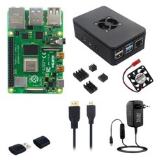 Raspberry Pi 4 Model B 8G 4G 2G 1 GB RAM Case Fan Heat Sinks Power AdaptER D