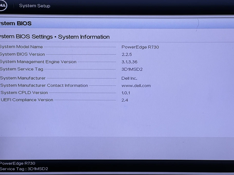 Dell PowerEdge R730 x2 Intel Xeon E5-2630 V4 2.20GHZ 96GB DDR4 NO HDD/ 16 Caddy - Image 3 of 4