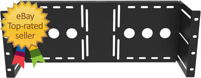 4U Universal VESA LCD Monitor Mounting Bracket for 19 Inches Server Rack or Cabi