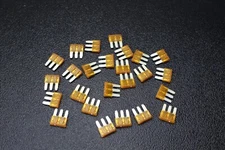 50 PACK ATL 5 AMP FUSES FUSE BLADE DUAL CIRCUIT EATON BUSSMAN MICRO 3 LEG ATL5