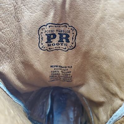 Potro Rebelde Square Toe Western Boots Mens 8 | eBay display picture 3