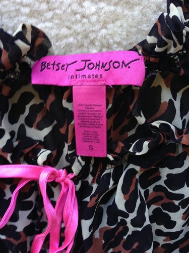 Betsey Johnson Intimates Victoria's Secret baby doll nightie top sleep vintage S - Picture 7 of 13