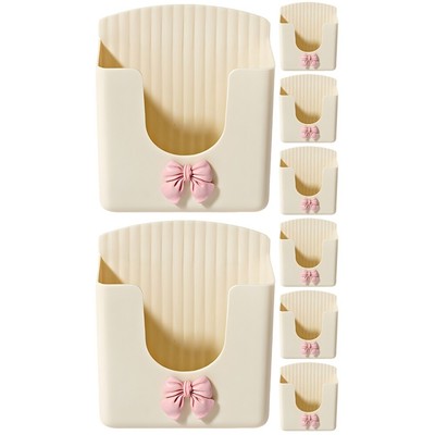  2 Pack Schreibtisch Wandmontierte Fernbedienungsbox Wandmontage Handyhalter
