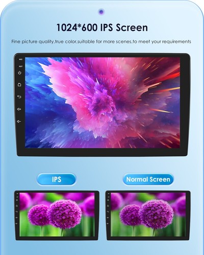 7" Doppel 2DIN Autoradio GPS Navi CarPlay Android 12 8Kern DSP DAB+ RDS 32GB+AHD - Bild 9 von 24