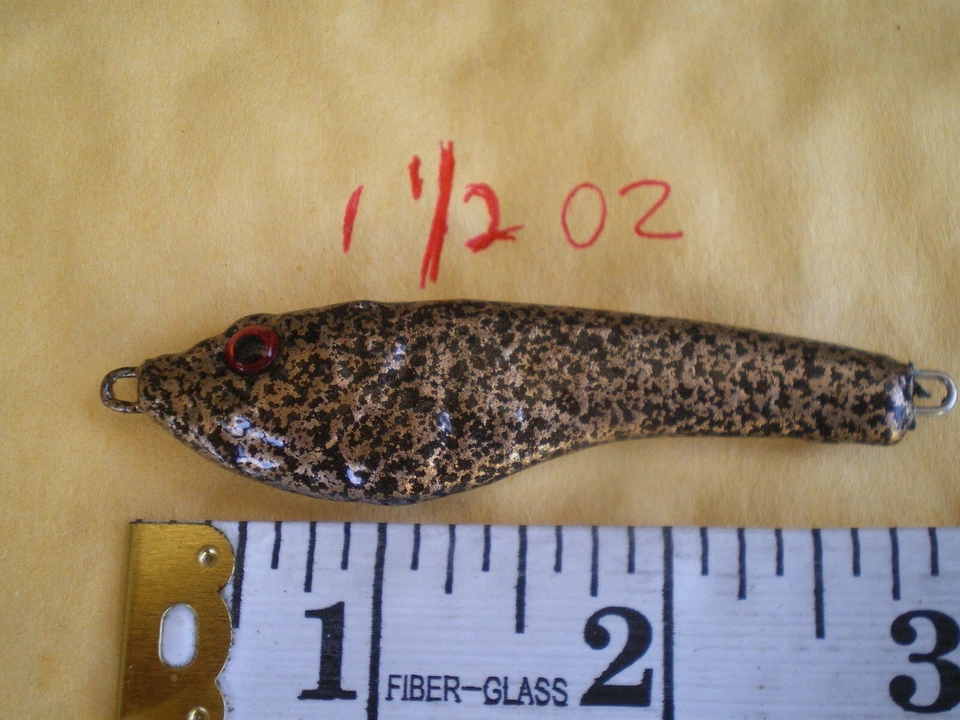 15 piezas. PINTILLA SEÑUELO SHAD BAIT, PESCA DE FUNDICIÓN 3/4, 1, 1-1/2 OZ. 5 EA. BRONCE/RANA Foto 4 de 4