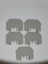 LOT OF 5 - ALLEN-BRADLEY 1492-PPJD3 TERMINAL BLOCK PARTITION PLATE (NEW)