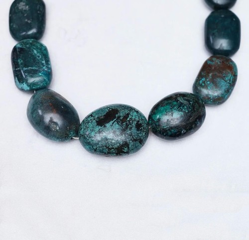 Viktoria Hayman Turquoise Nugget Sterling 18" Necklace Pre-owned Jewelry Design - Picture 2 of 7