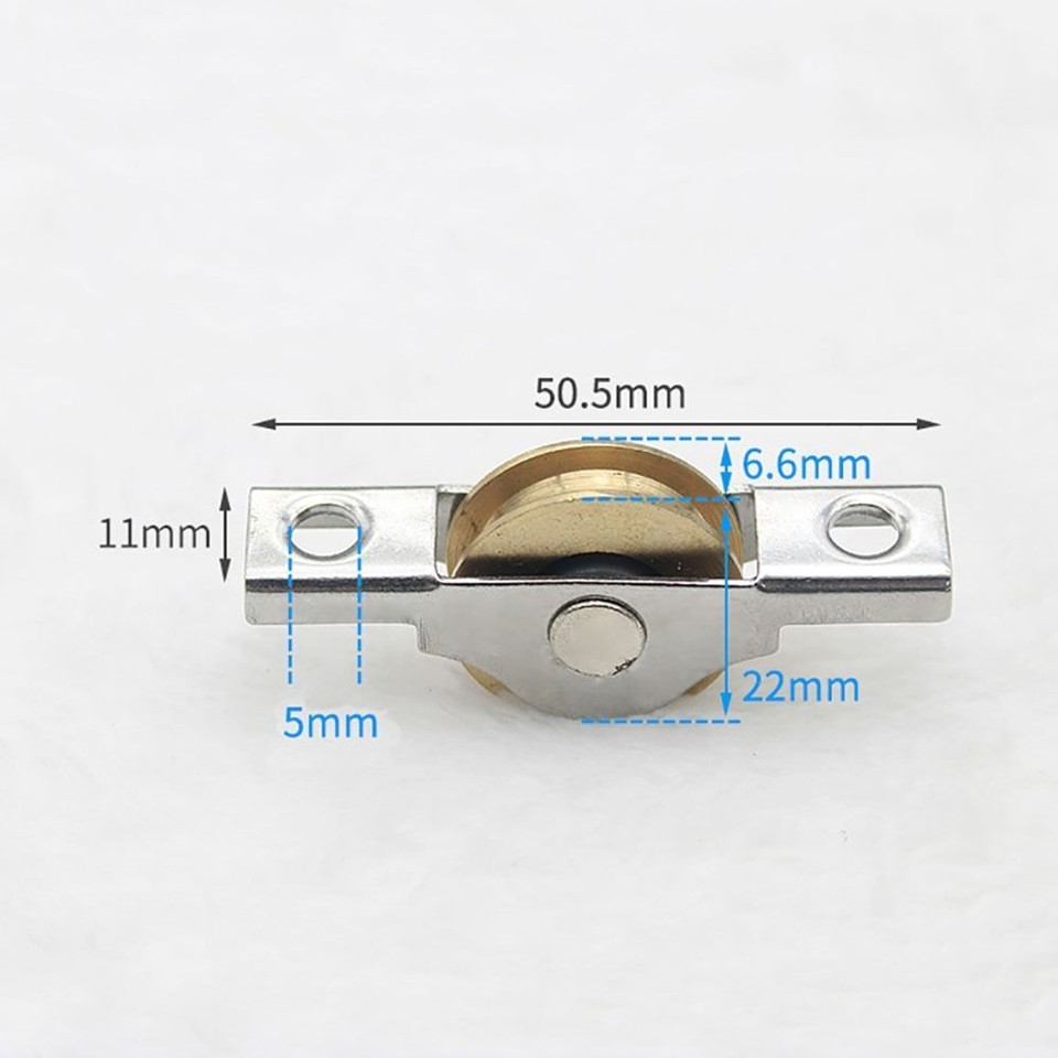 Steel Sliding Door Bottom Pulley Iron Sliding Door Track Wheel Worker