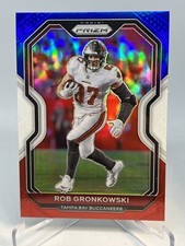 2020 Panini Prizm Red White & Blue Prizm Rob Gronkowski #256