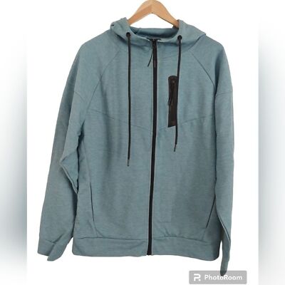 Ocean Current Sweatshirt size medium Women's blue Hoodie Zip Up 