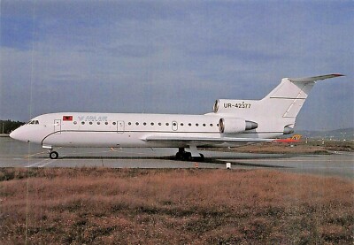 ADa Air Yakovlev 42D UR-42377 c/n 4520421014479  Airplane Postcard