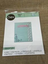 Sizzix Plus Card Essentials Framelits With Love Cutting Dies for