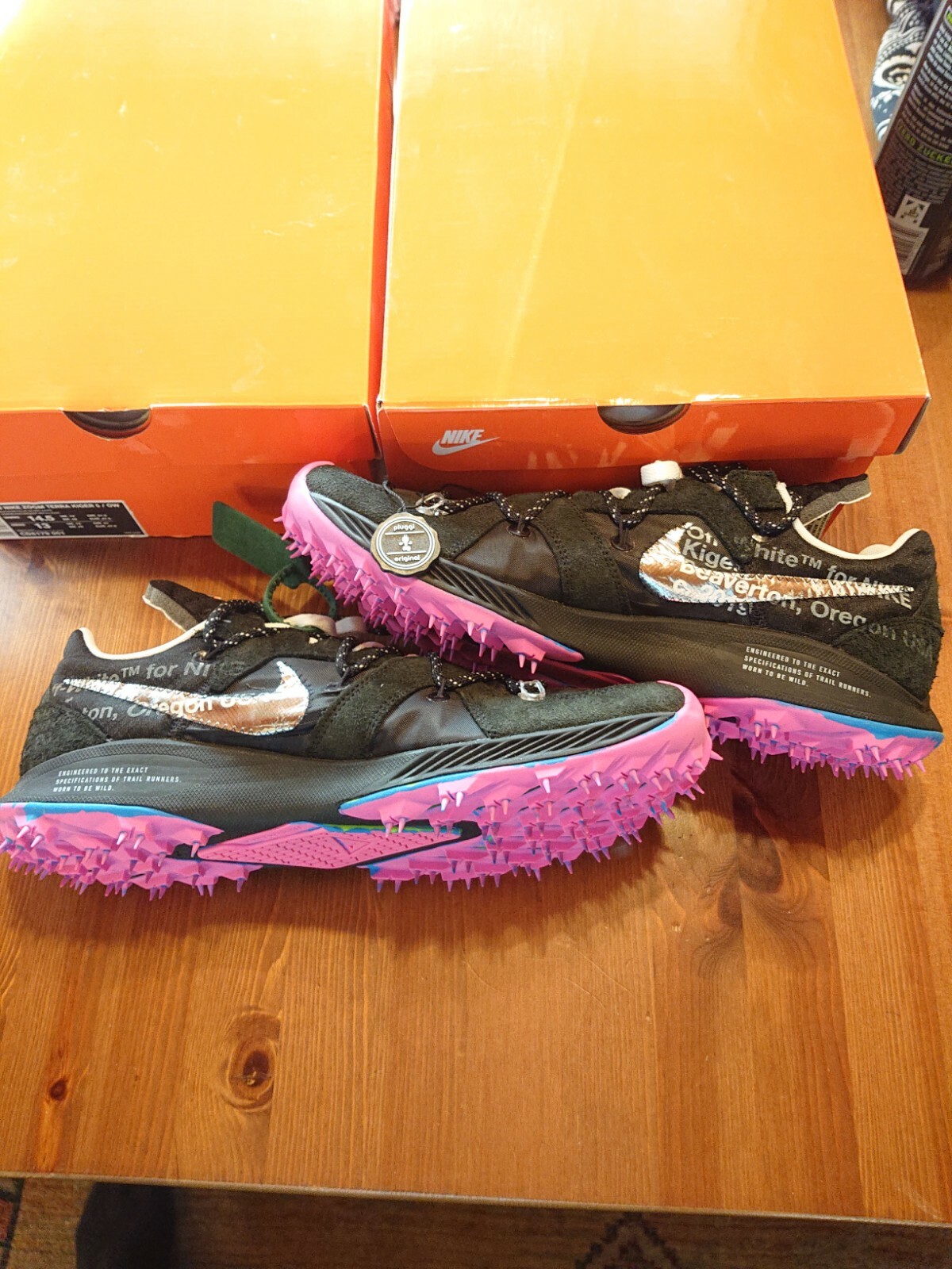 OFF WHITE X NIKE Nike Terra Kiger x Off bianche 47