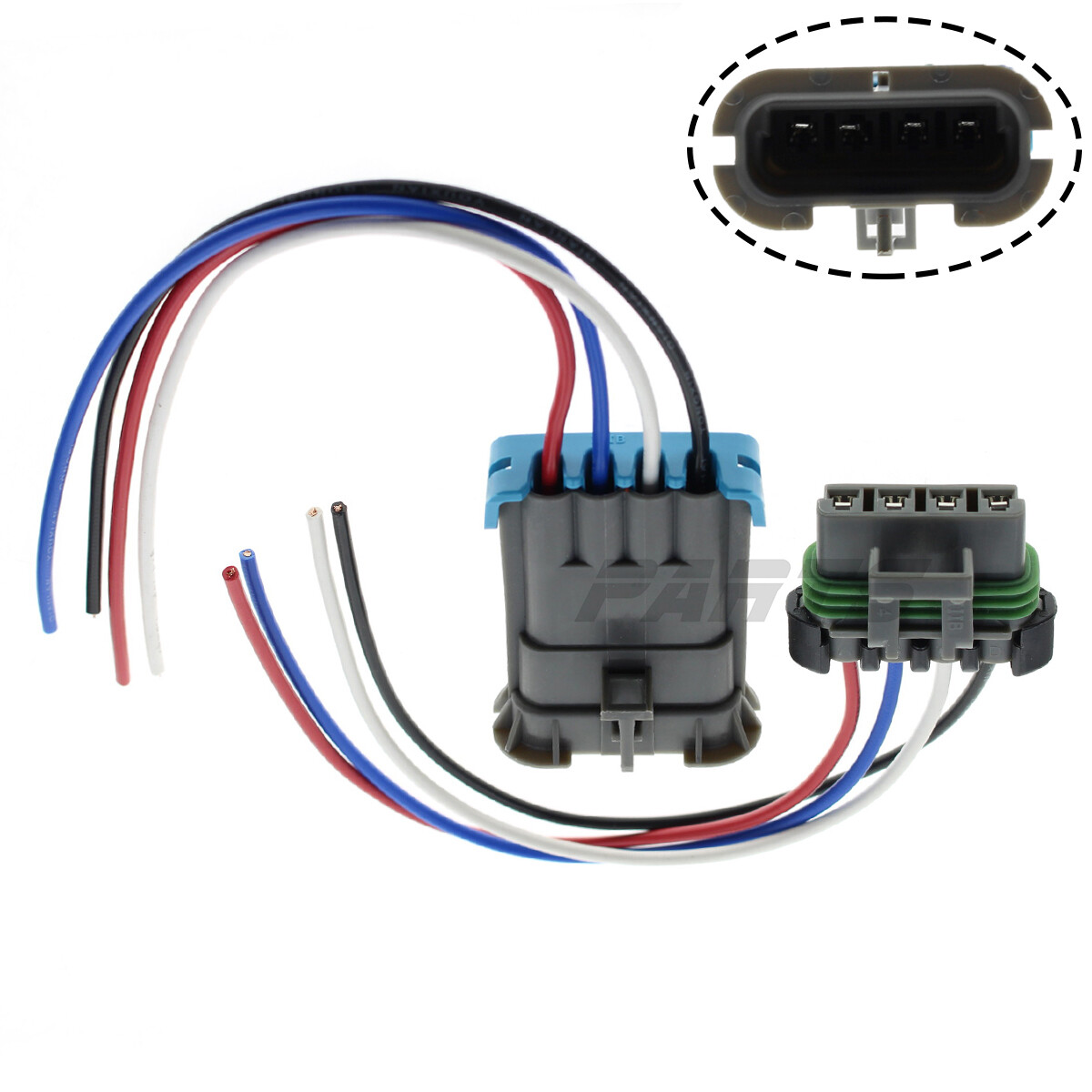 4 TERMINALS SALTDOGG BUYERS WIRING CONNECTOR PLUG HARNESS SPREADER SALTERNEW US Hockey Info