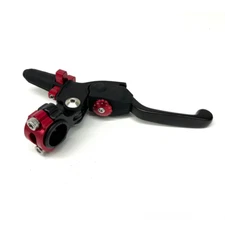 Privateer Mx Folding Front Brake Lever Perch BLACK/RED KLX110 CRF110 TTR110 *NEW