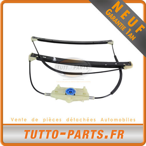 Mécanisme lève-vitre avant gauche premium pour Audi A6, confort thermique et acoustique