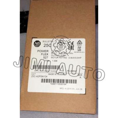 25C-A2P5N104 AB PowerFlex 527 0.4kW / 0.5Hp AC Drive BrandNew Box!Spot Goods Zy